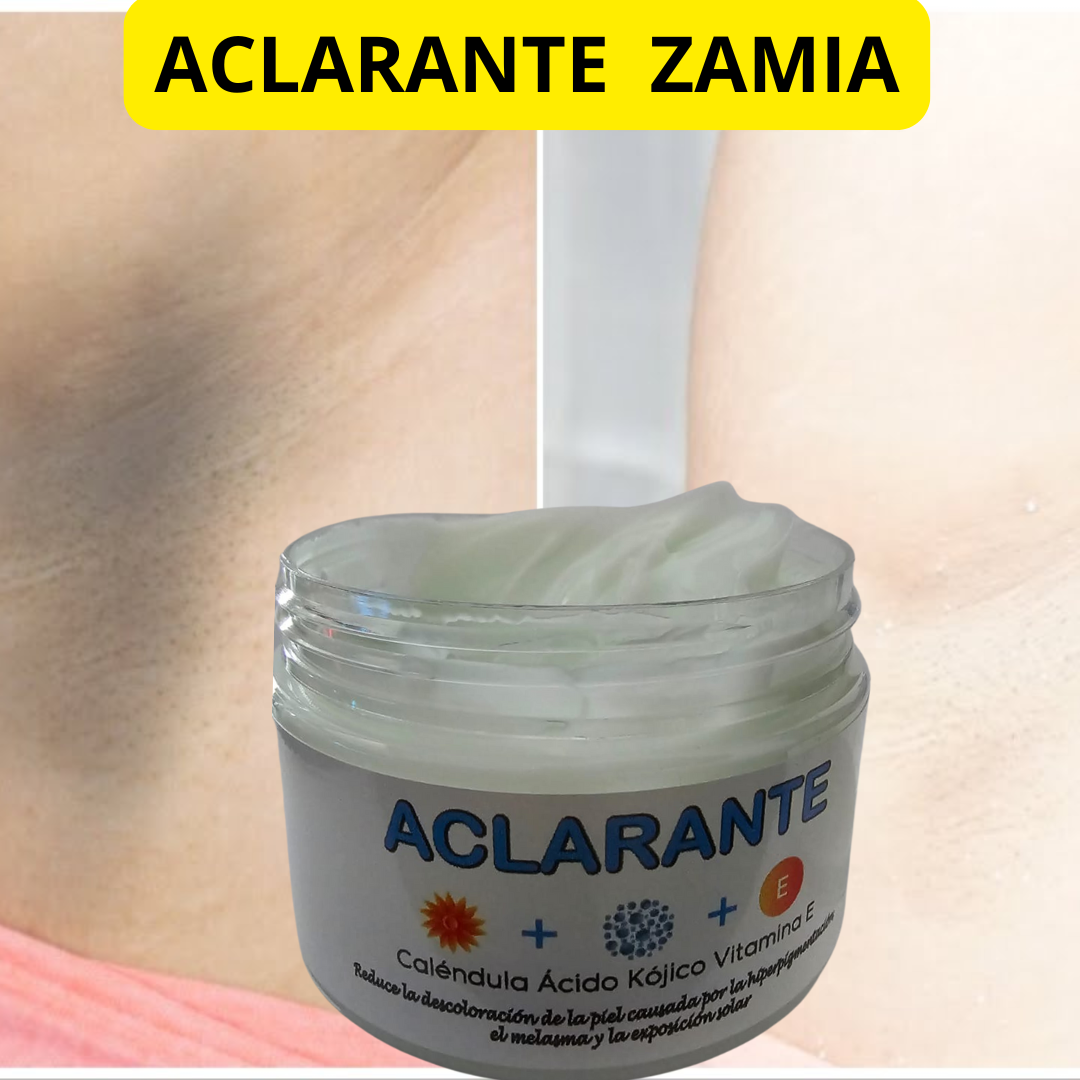 CREMA ACLARANTE ZAMIA NATURALEZA LATINA 120 G-A