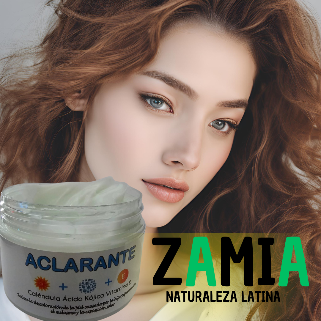 CREMA ACLARANTE ZAMIA NATURALEZA LATINA 120 G-A